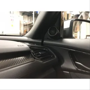 Honda Civic Uyumlu Fc5 Tweeter Kaplama - Piano Black thumb 3