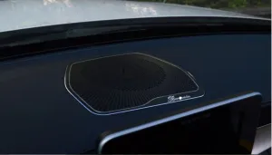 Mercedes W205 Uyumlu Burmester Üst Hoparlör Kapağı (Göğüslük) thumb 2