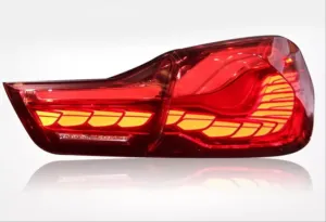 Bmw F32/36 Uyumlu Dragon LED Stop - Kırmızı - Görsel 2