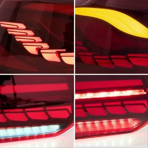 Volkswagen Golf Uyumlu 6 Dragon LED Stop (Kırmızı) HATALI ÜRÜN thumb 3