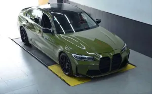 Bmw 3 Uyumlu Serisi 2019+ (G20) M3 Ön Tampon Panjur Seti - Görsel 4