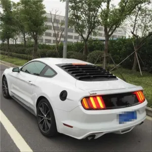 Ford Mustang Uyumlu 2015-2020 Arka Cam Vizörü - Görsel 2
