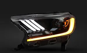 Ford Ranger Uyumlu T7 T8 Mustang LED FarDRS Tuning kalitesiyle tanışın! Özel olarak Ford  model araçlar için üretilen bu ürün, otomobilinizin hatlarına sportif 