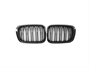 Bmw E46 Uyumlu 45384 Çift Çizgi M Panjur (Böbrek) thumb 1