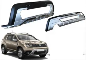 Dacia Duster Uyumlu 2018+ Ön-Arka Tampon Koruma - Görsel 2