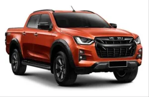 D-MAX IÇIN UYUMLU 2020+ PANJUR KAPLAMA -SIYAH - Görsel 4