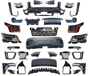 Çamkıran uyumlu Range Rover Sport 2014-2017 Facelift 2018+ Body Kit (L494 Makyajlama) modelleri Oto Aksesuar Shop'de. Kaliteli malzeme, hızlı kargo ve güvenli