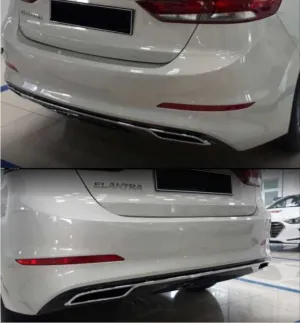 Hyundai Elantra Uyumlu 2016-2018 Difüzör - Mercedes Dizayn - Görsel 3
