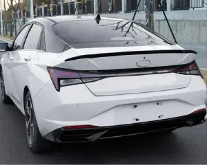 Hyundai Elantra Uyumlu 2021+ Spoiler - Piano Black (Parlak Siyah) - Görsel 2