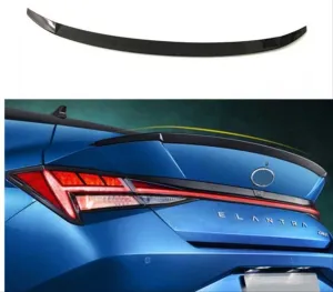 Hyundai Elantra Uyumlu 2021+ Spoiler - Piano Black (Parlak Siyah) - Görsel 3