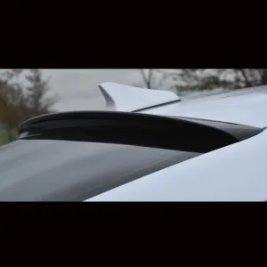 Hyundai Elantra Uyumlu 2021+ Cam Üstü Spoiler - Piano Black (Parlak Siyah) thumb 2