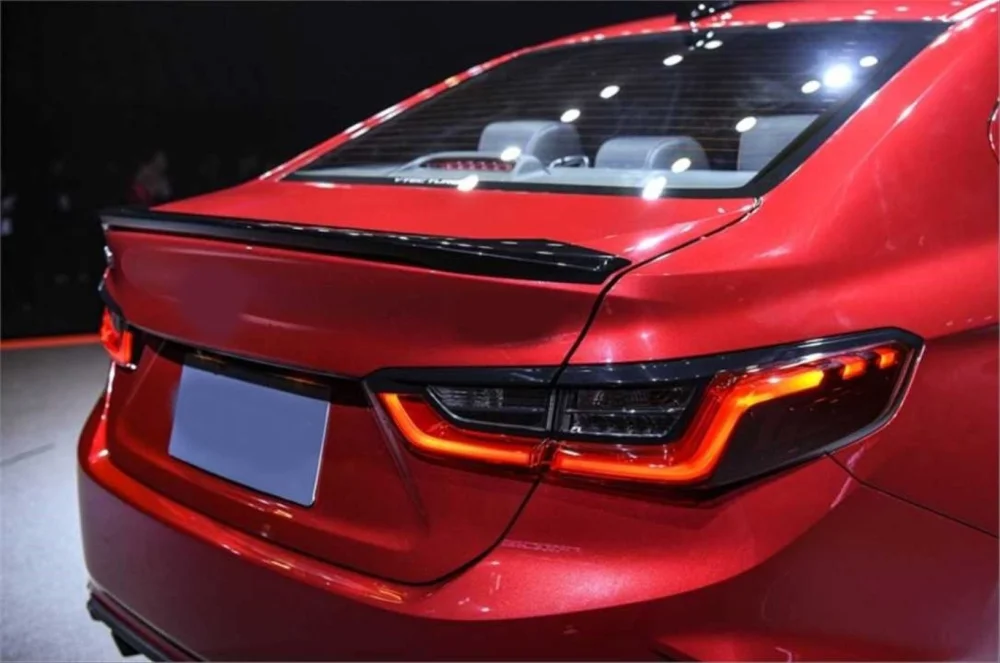 Drs Tuning Honda City Uyumlu 2020+ Rs Spoiler - Piano Black (Parlak Siyah)