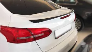 Ford Focus Uyumlu 2019+ Hybrıd Spoiler - Piano Black (Parlak Siyah) thumb 2