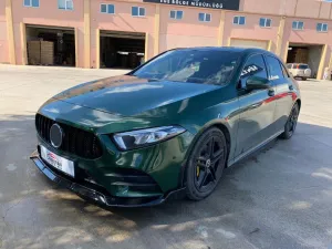 Drs Tuning Mercedes W177 Uyumlu A Serisi Ön Lıp - Piano Black (Parlak Siyah) (Style Ve Progressıve Donanım - Görsel 4