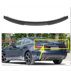 Bmw 4 Uyumlu Serisi(2021) G22 M4 Spoiler - Piano Black (Parlak Siyah) thumb 3