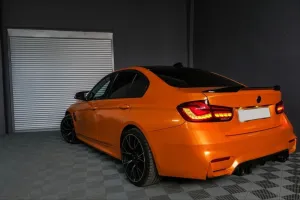 Bmw 3 Uyumlu Serisi (2012-2018) F30 M4 Spoiler - Piano Black thumb 4