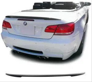 BMW 3 Serisi 2007-2013 (E93) Spoiler - Piano Black (Parlak Siyah) - Görsel 2
