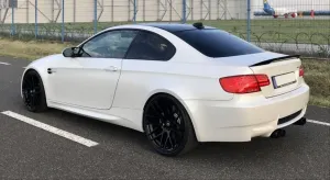 BMW 3 Serisi 2006-2013 (E92) Spoiler - Piano Black (Parlak Siyah) - Görsel 4