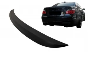 Bmw 5 Uyumlu Serisi E60 2005-2010 M5 Bagaj Spoiler - Piano Black (Parlak Siyah) thumb 4