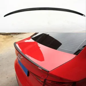 Audi A3 2013-2019 (8V) Uyumlu Sedan S3 Spoiler - Piano Black (Parlak Siyah) - Görsel 2