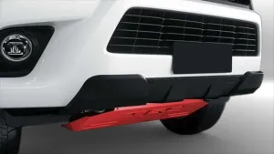 Toyota Hilux Uyumlu Revo ( 2016-2019) Trd Tampon Alt Koruma (Kırmızı) - Görsel 2