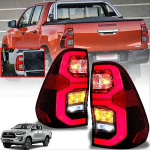 Toyota Hilux Uyumlu Revo ( 2016-2019) Rocco LED Stop - Görsel 4