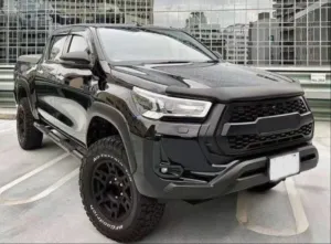 Toyota Hilux Uyumlu 2021+ Panjur (Gri Logo İle) thumb 4