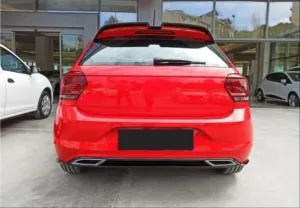 Volkswagen Polo Uyumlu 2018+ Mk6 R-Line Difüzör thumb 3