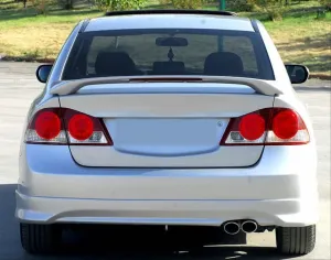 Honda Civic Uyumlu Fd6 2006-2012 Işıklı Spoiler (Boyasız) thumb 3