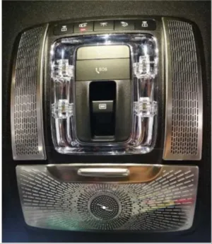 Mercedes W118 Uyumlu Cla 2020+ Burmester Tavan Kaplama - 3 Parça - Görsel 2