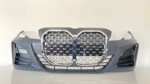 Bmw 3 Uyumlu Serisi G20 İçin G22 Dönüşüm Body Kit (Krom Çerçeveli) - Görsel 2
