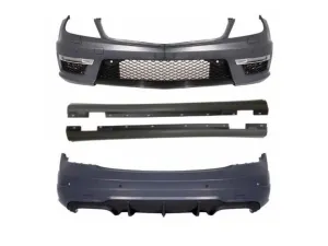 Mercedes W204 Uyumlu C63 Body Kit (Makyajlı) (2012-2015)