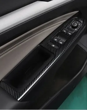 Volkswagen Golf Uyumlu 8 Kolçak Kaplama - Karbon thumb 4
