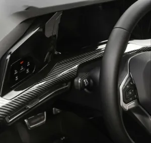 Volkswagen Golf Uyumlu 8 Göğüslük Kaplama Karbon thumb 4