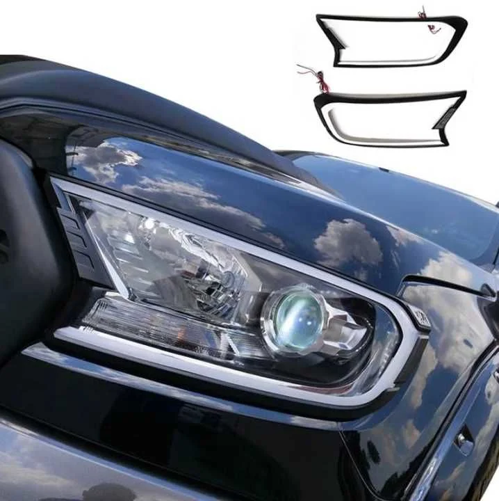 Ford Ranger Uyumlu T7 Ledli Far Kaplama