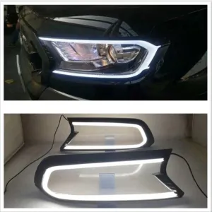 Ford Ranger Uyumlu T7 Ledli Far Kaplama thumb 2
