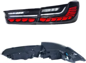 Bmw 3 Uyumlu Serisi G20 Dragon LED Stop - Smoke - Görsel 2
