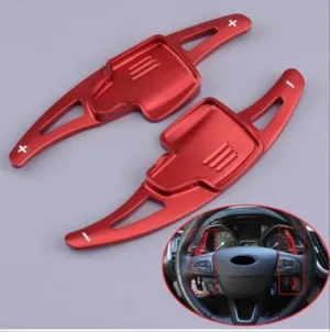 Ford Focus Uyumlu (2015-2019) Paddle Shift (F1 Vites Kulakçık) - Kırmızı - Görsel 4