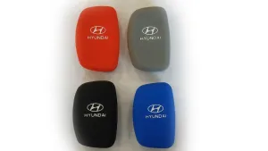 Hyundai Silikon Uyumlu Anahtar Kılıfı (Keyless Go Modeller İçin) - Görsel 2