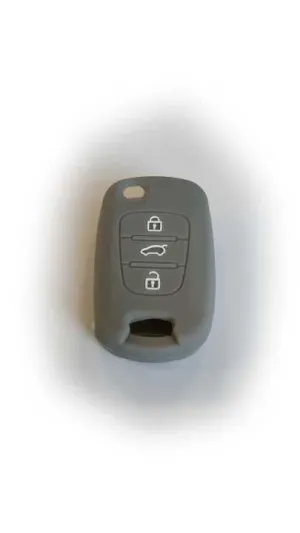Hyundai Silikon Uyumlu Anahtar Kılıfı Sustalı Modeller İçin - Görsel 2