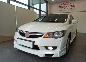 Honda Civic Uyumlu Fd6 2009-2011 Ön Tampon Ek Mugen (Makyajlı) thumb 2