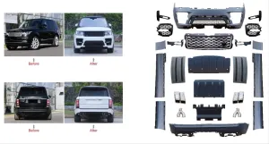 Çamkıran uyumlu Range Rover Vogue L405 Svo Body Kit (2013-2017) modelleri Oto Aksesuar Shop'de. Kaliteli malzeme, hızlı kargo ve güvenli alışverişle hemen