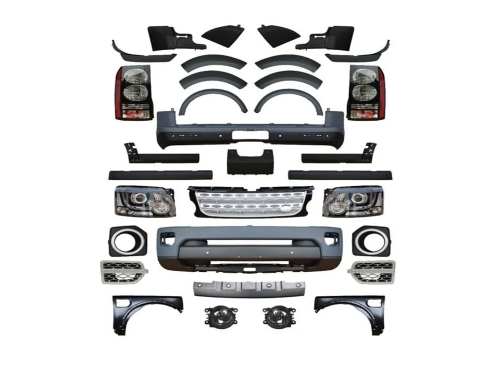 Drs Tuning Land Rover Uyumlu Discovery 3 İçin Discovery 4 Dönüşüm Body Kit ( Facelift) (2009-2013)