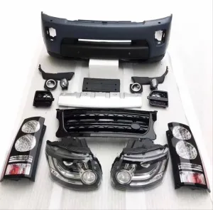 Land Rover Uyumlu Discovery 3 İçin Discovery 4 Dönüşüm Body Kit ( Facelift) (2009-2013) - Görsel 2