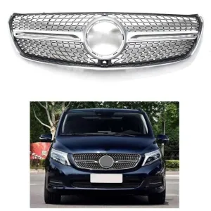 Mercedes W447 Uyumlu Diamond Panjur - Krom Kampanya - Görsel 4