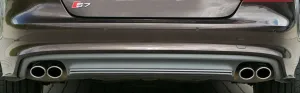 Audi A7 Uyumlu 2012-2015 S7 Difüzör - (Normal Tampon İçin) - Görsel 3