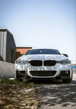 Drs Tuning Bmw 3 Uyumlu Serisi F30 2012-2018 M Sport Ön Lıp - Piano Black (3 Parça) - Görsel 4