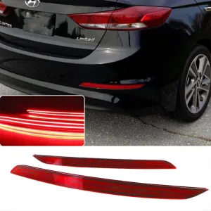 Hyundai Elantra Uyumlu 2017+ Arka Sis Ledi - Görsel 3