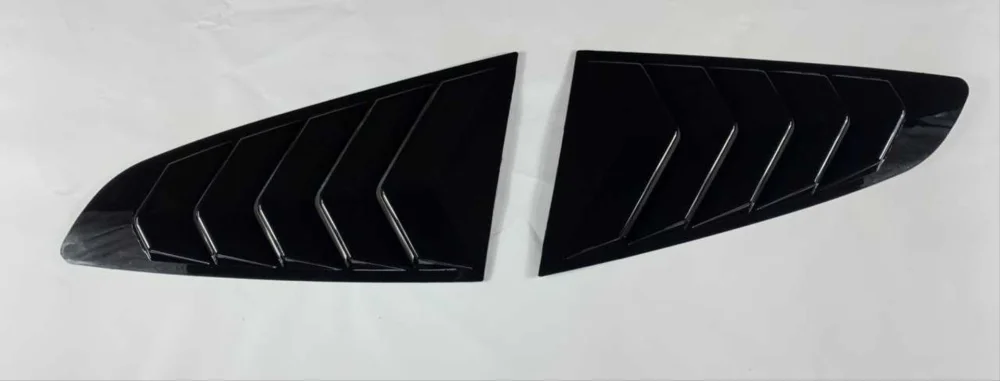 Drs Tuning Mustang Uyumlu 2015-2020 Kelebek Cam Kaplama - Piano Black