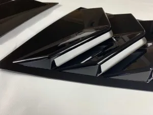 Ford Mustang Uyumlu 2015-2020 Kelebek Cam Kaplama - Piano Black - Görsel 2